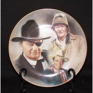 John Wayne Limited Edition Collectible Plate